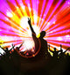Group Dancing People Music Wall Decal