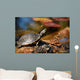 Turtle Sitting Log Swamp Wall Decal