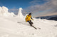 Man Snow Skiing against Wall Decal Design 2