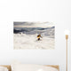 Man Snow Skiing against Wall Decal Design 1