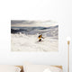 Man Snow Skiing against Wall Decal Design 1