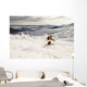 Man Snow Skiing against Wall Decal Design 1