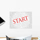 Start Word Cloud Business Wall Decal