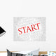 Start Word Cloud Business Wall Decal