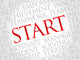 Start Word Cloud Business Wall Decal