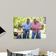 Grandfather Grandson and Son Wall Decal