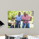 Grandfather Grandson and Son Wall Decal