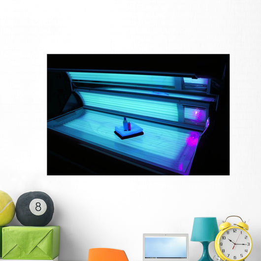 Spa Clinic Solarium Turned Wall Decal