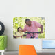 Grandfather and Grandson Bikes Wall Decal