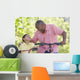 Grandfather and Grandson Bikes Wall Decal