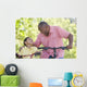 Grandfather and Grandson Bikes Wall Decal