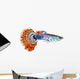 Guppy Fish Poecilia Reticulata Wall Decal Design 2