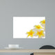 Frangipani Flower White Wall Decal