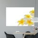 Frangipani Flower White Wall Decal