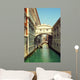 Venice Gondolas Passing over Wall Decal