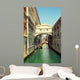 Venice Gondolas Passing over Wall Decal