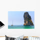 Sailboat Island Wall Decal