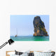 Sailboat Island Wall Decal