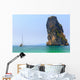 Sailboat Island Wall Decal