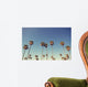 Palm Trees Retro Style Wall Decal