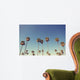 Palm Trees Retro Style Wall Decal