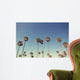 Palm Trees Retro Style Wall Decal