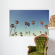 Palm Trees Retro Style Wall Decal