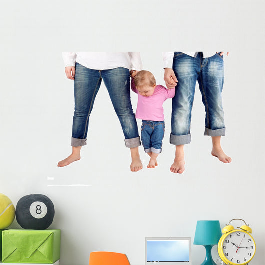 Learning to Walk Wall Decal