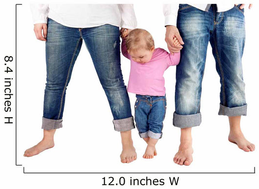 Learning to Walk Wall Decal
