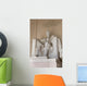 Abraham Lincoln Memorial Building Wall Decal Design 1