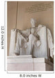 Abraham Lincoln Memorial Building Wall Decal Design 1