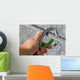 Karabiner Konzept Sicherung Wall Decal