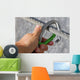 Karabiner Konzept Sicherung Wall Decal