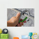 Karabiner Konzept Sicherung Wall Decal