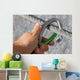 Karabiner Konzept Sicherung Wall Decal