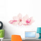 Pink Spring Magnolias Wall Decal