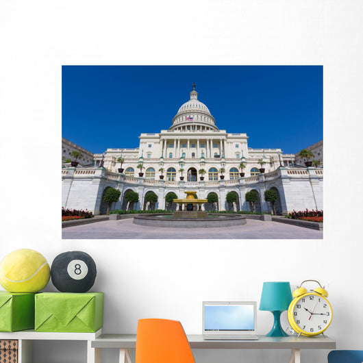 Capitol Congress Building Washington Wall Decal
