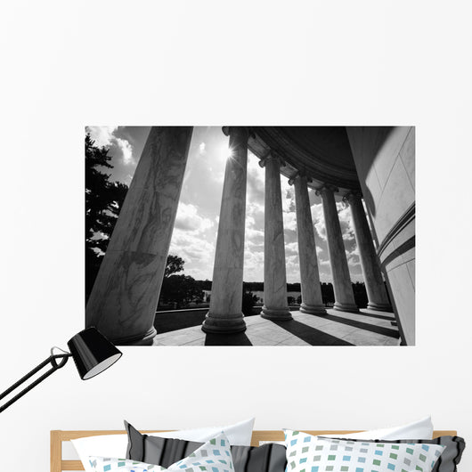 Thomas Jefferson Memorial Washington Wall Decal Design 1