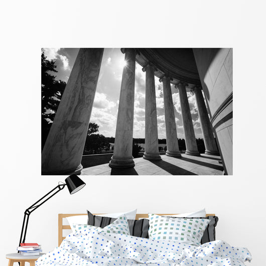 Thomas Jefferson Memorial Washington Wall Decal Design 1