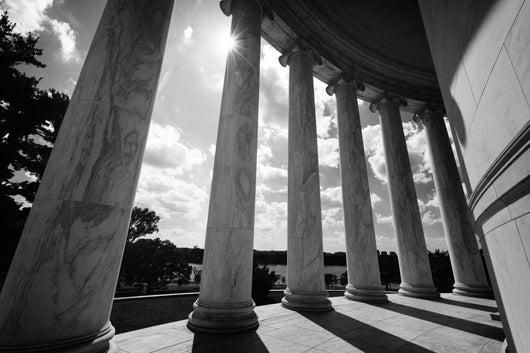 Thomas Jefferson Memorial Washington Wall Decal Design 1