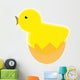 Easter Chicken Shell Wall Decal