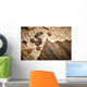 Vintage Still Life with Wall Decal