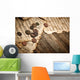Vintage Still Life with Wall Decal