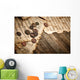 Vintage Still Life with Wall Decal