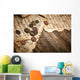 Vintage Still Life with Wall Decal