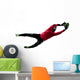 Caucasian Soccer Player Goalkeeper Wall Decal