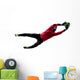 Caucasian Soccer Player Goalkeeper Wall Decal