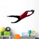 Caucasian Soccer Player Goalkeeper Wall Decal