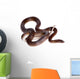 Striped House Snake White Wall Decal Design 2