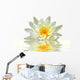 Lotus Flower Floating Water Wall Decal